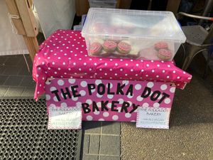  at The Polka Dot Bakery in East London