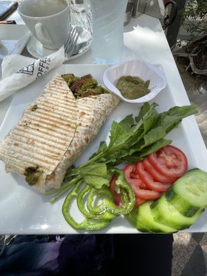 Falafel Tortilla   at Coffee Studio in Hurghada