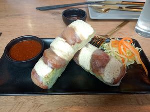 Sommerrollen Tofu Seitan at Vevi Restaurant II in Vienna