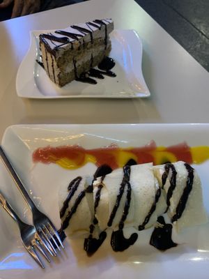 Superb deserts!   at Vevi Restaurant II in Vienna