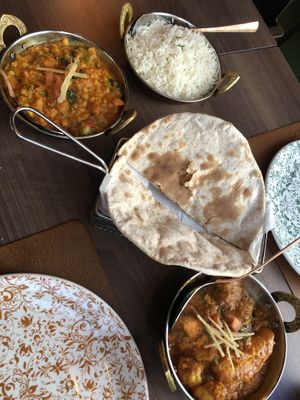   at Curry Leaves in Marbella