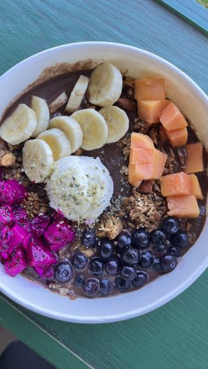 Immortality açaí bowl  at Maui Kombucha in Haiku
