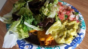 Mexican bowl at Maui Kombucha in Haiku