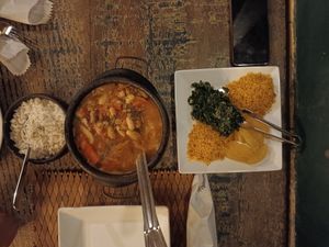 Feijoada para una persona at Vinicius in Paraty