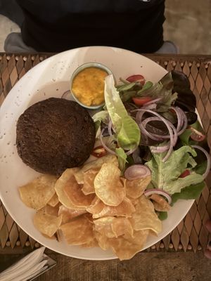 Hambúrguer Vegano  at Vinicius in Paraty