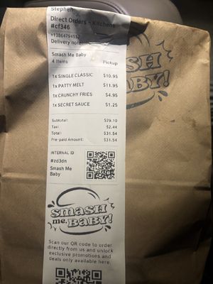   at Smash Me Baby - Takeout & Delivery  in Las Vegas