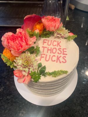 Last day at work cake!  at The C Word Cakery in Independence