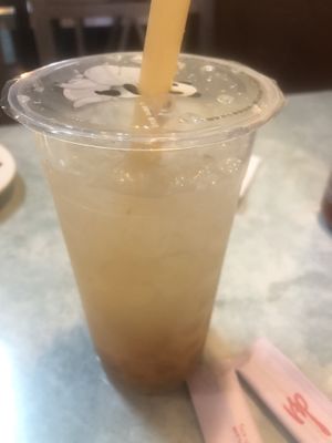 Salted plum soda—only $2.50!  at Kim Phuong Vegetarian Delight in Renton