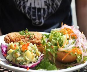 Chicken Run Ranch Burger at Native Foods - Wicker Park in Chicago