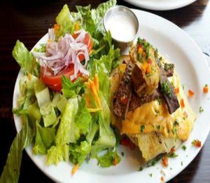 Oklahoma Bacon Cheeseburger at Native Foods - Wicker Park in Chicago