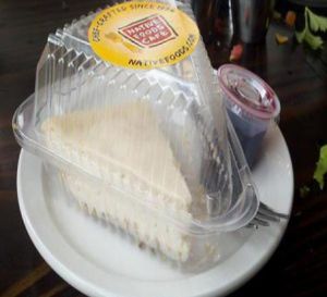 native foods vegan cheesecake at Native Foods - Wicker Park in Chicago