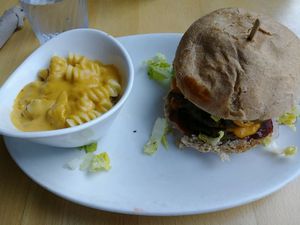 burger at Native Foods - Wicker Park in Chicago