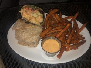 Twister wrap  at Native Foods - Wicker Park in Chicago