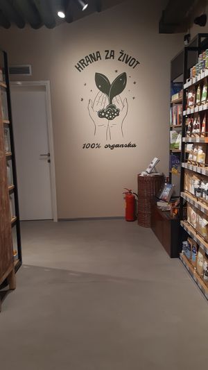 Inside at bio&bio - Kaptol in Zagreb