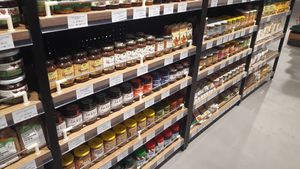 Vegan and organic products at bio&bio - Kaptol in Zagreb