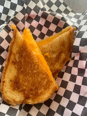 Kids grilled cheese at BeeWali's Vegan AF in Los Angeles