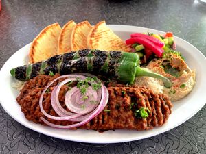   at BeeWali's Vegan AF in Los Angeles