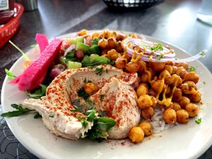   at BeeWali's Vegan AF in Los Angeles