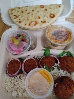  at BeeWali's Vegan AF in Los Angeles