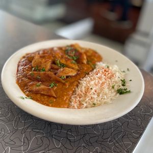 Tikka Masala at BeeWali's Vegan AF in Los Angeles