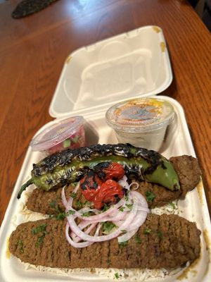   at BeeWali's Vegan AF in Los Angeles