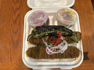   at BeeWali's Vegan AF in Los Angeles