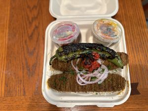   at BeeWali's Vegan AF in Los Angeles