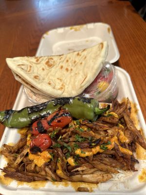   at BeeWali's Vegan AF in Los Angeles