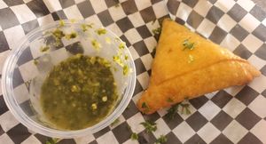 Potato Samosa at BeeWali's Vegan AF in Los Angeles