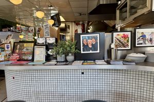 Counter  at BeeWali's Vegan AF in Los Angeles