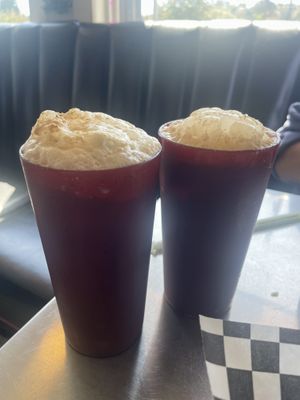 root beer float  at BeeWali's Vegan AF in Los Angeles
