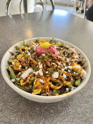 Mediterranean Salad  at BeeWali's Vegan AF in Los Angeles