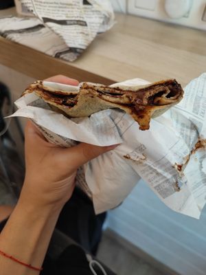 Chocolate y oreo at Rue de la Crêpe in Granada