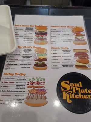 Burgers and ingredienta at Lord of the Fries in Windsor