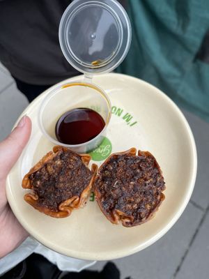 new dim sims! so good!!  at Lord of the Fries in Windsor