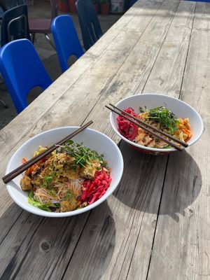 Vegetarian Bùn at Nhà Mình in Ridgewood