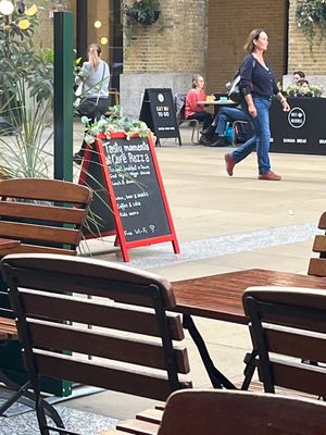   at Café Piazza in South East London