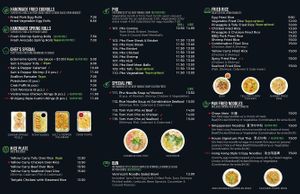 Menu page 1 at Simply Pho in Salem