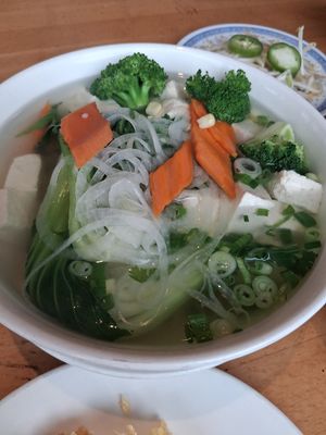 Vegan pho at Simply Pho in Salem