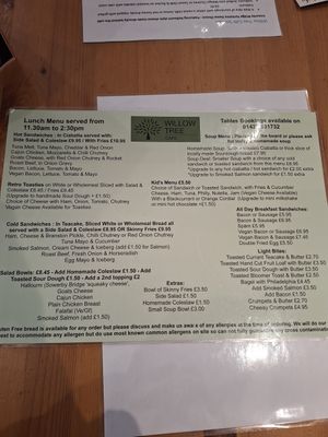  at Willow Tree Cafe No 5 in Sowerby Bridge