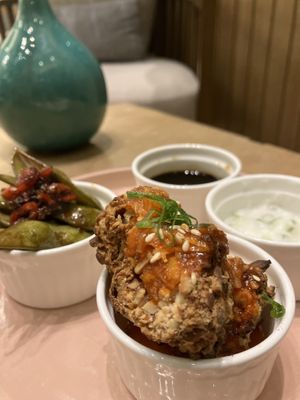 Tasting platter appetizers  at Evergreen Organics - Gate Mall in Doha