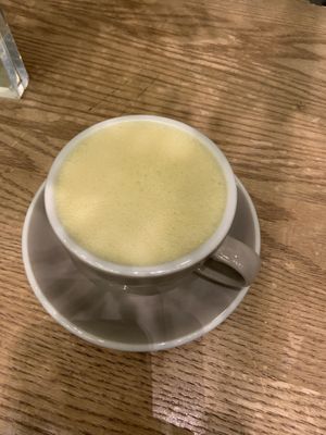 Turmeric late is a must try  at Evergreen Organics - Gate Mall in Doha