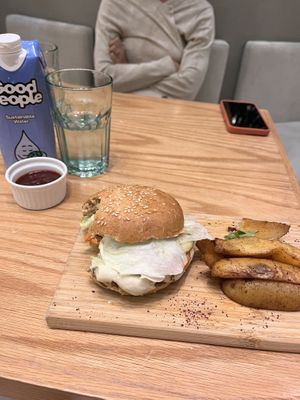 Burger   at Evergreen Organics - Gate Mall in Doha
