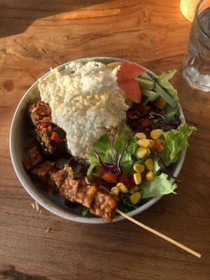 rendang at Burgreens Canggu - Healthy Plant-Based Eatery in Canggu