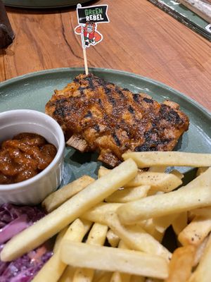 Rib steak   at Burgreens Canggu - Healthy Plant-Based Eatery in Canggu