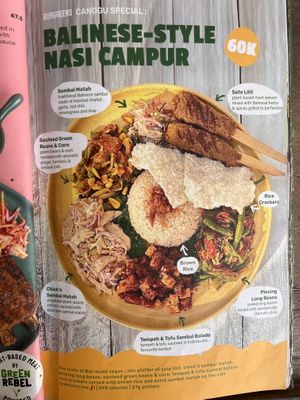   at Burgreens Canggu - Healthy Plant-Based Eatery in Canggu