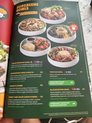   at Burgreens Canggu - Healthy Plant-Based Eatery in Canggu