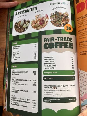   at Burgreens Canggu - Healthy Plant-Based Eatery in Canggu