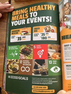   at Burgreens Canggu - Healthy Plant-Based Eatery in Canggu