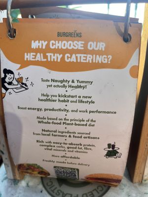   at Burgreens Canggu - Healthy Plant-Based Eatery in Canggu